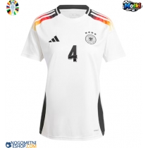 Moški Nogometni dresi Nemčija Jonathan Tah #4 Domači EP 2024 Kratek Rokav